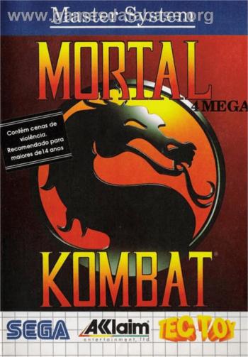 Cover Mortal Kombat for Master System II